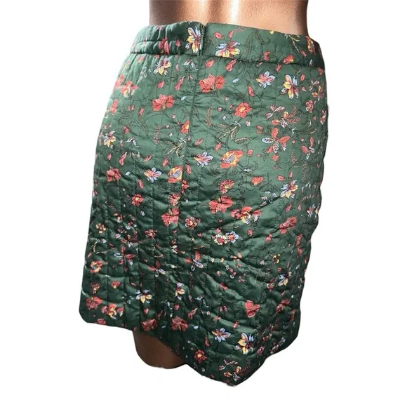 Quilted Floral Skirt - Picture 10 of 11